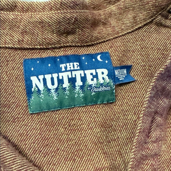 Chubbies The Nutter Maroon Shirt - Picture 2 of 7